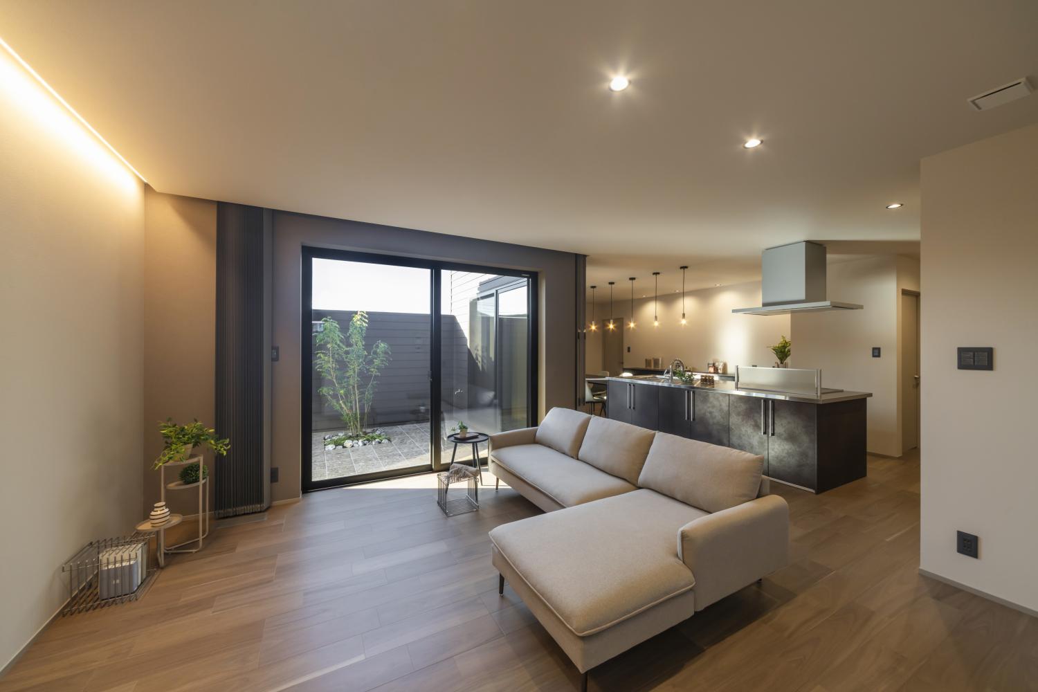 家族がもっと近くなる平屋