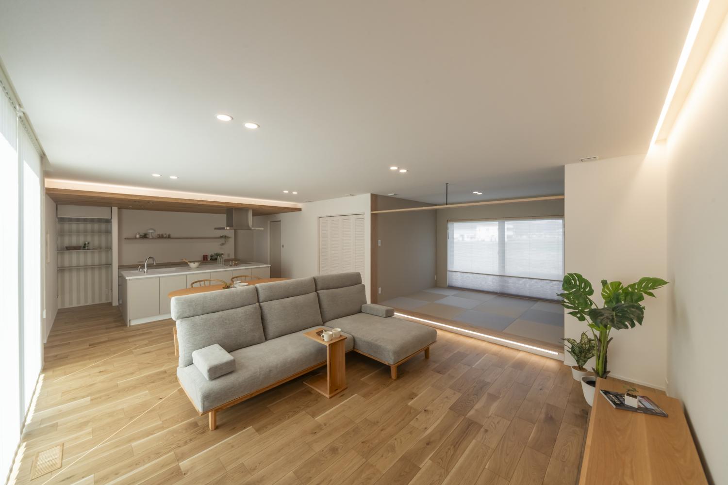 和の空気をまとうモダンハウス