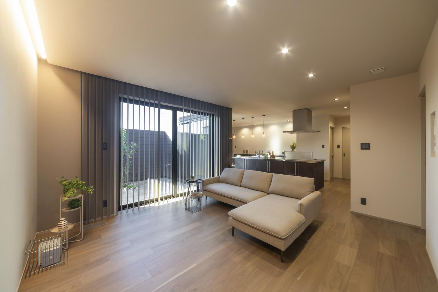 家族がもっと近くなる平屋