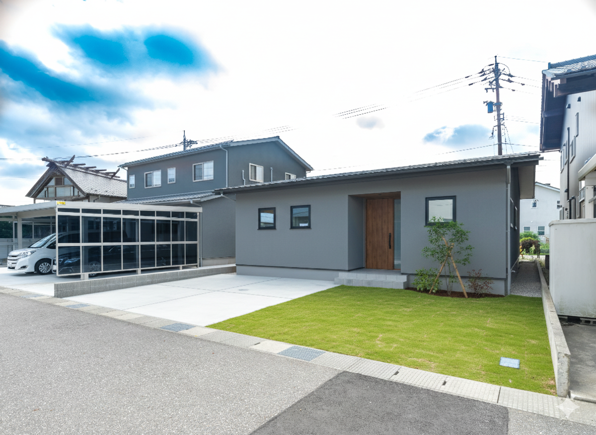 子育てから老後までずっと家族によりそう平屋