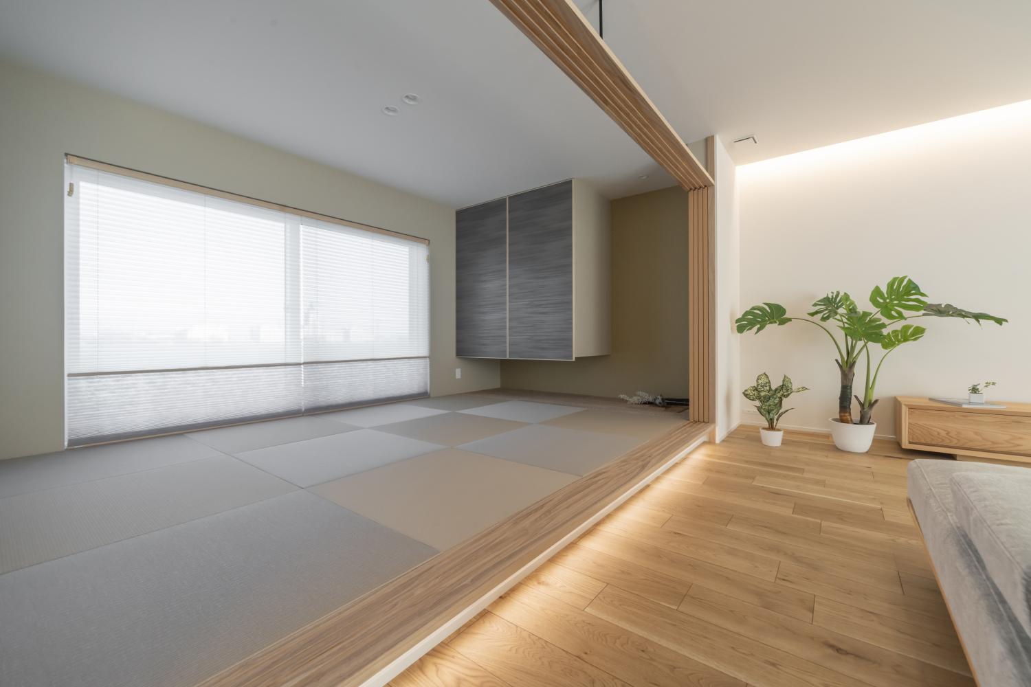 リビング横の小上がり和室