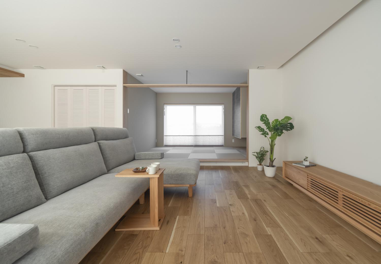 和の空気をまとうモダンハウス